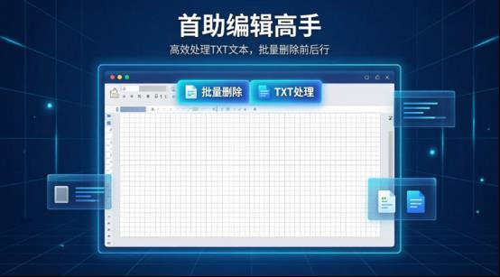 办公必备神器：如何一键批量删除TXT文件的前后行？
