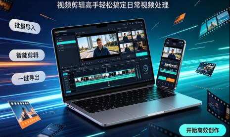 还在手动剪辑？试试这个“傻瓜式”批量处理神器，效率翻10倍