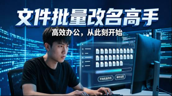 办公效率翻倍秘籍：使用文件批量改名高手实现无缝替换与备份