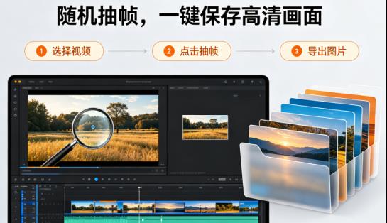 告别手动截图！这个视频抽帧神器一键存高清，效率翻倍