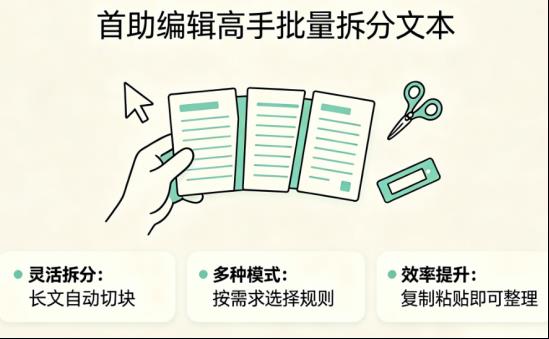 打工人效率神器！一键批量拆文本，再也不用手动复制粘贴了！#办公技巧 