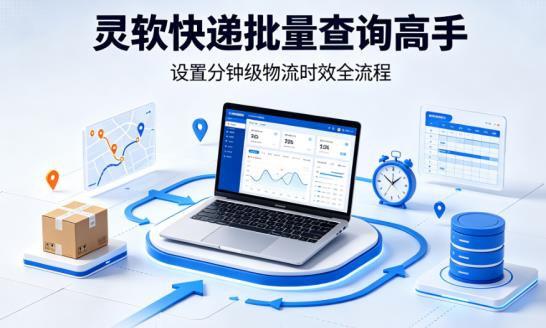 快递查得慢？手把手教你用【灵软】设置分钟级物流追踪！&#55357&#56613