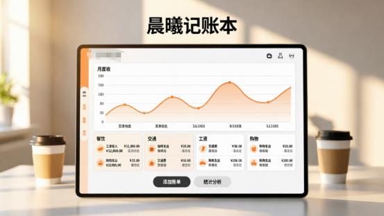 记账软件实用技巧：轻松查看每日账目与项目支出占比图表