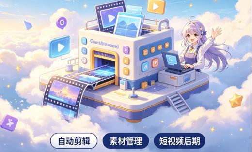 批量剪辑不用反复手动操作！媒体梦工厂，搞定短视频后期各类需求
